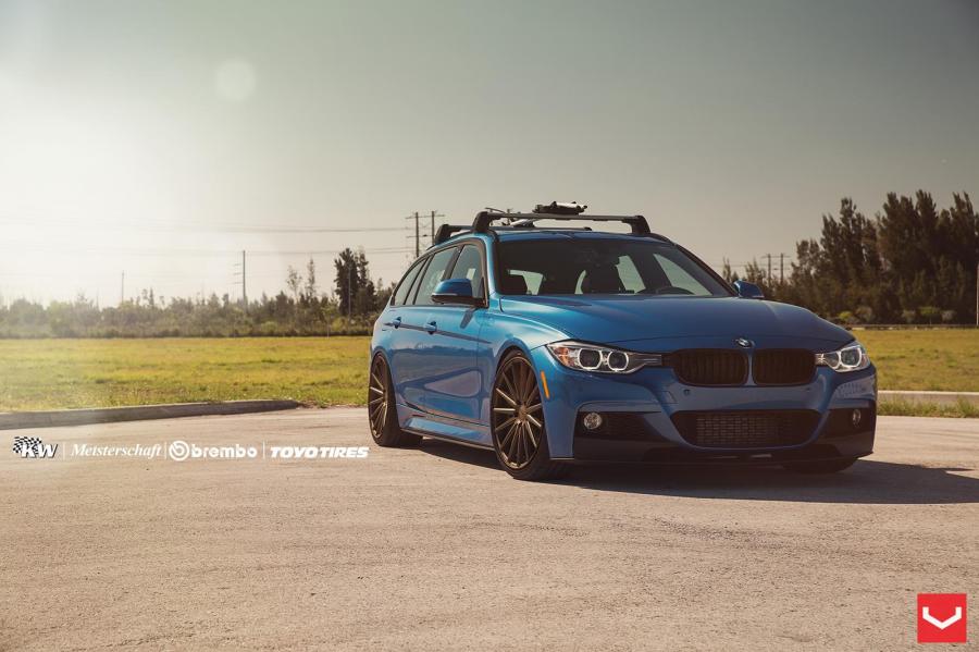  BMW 328i Touring on Vossen Wheels (VFS2) 2015 года  (фото 5 из 12)
